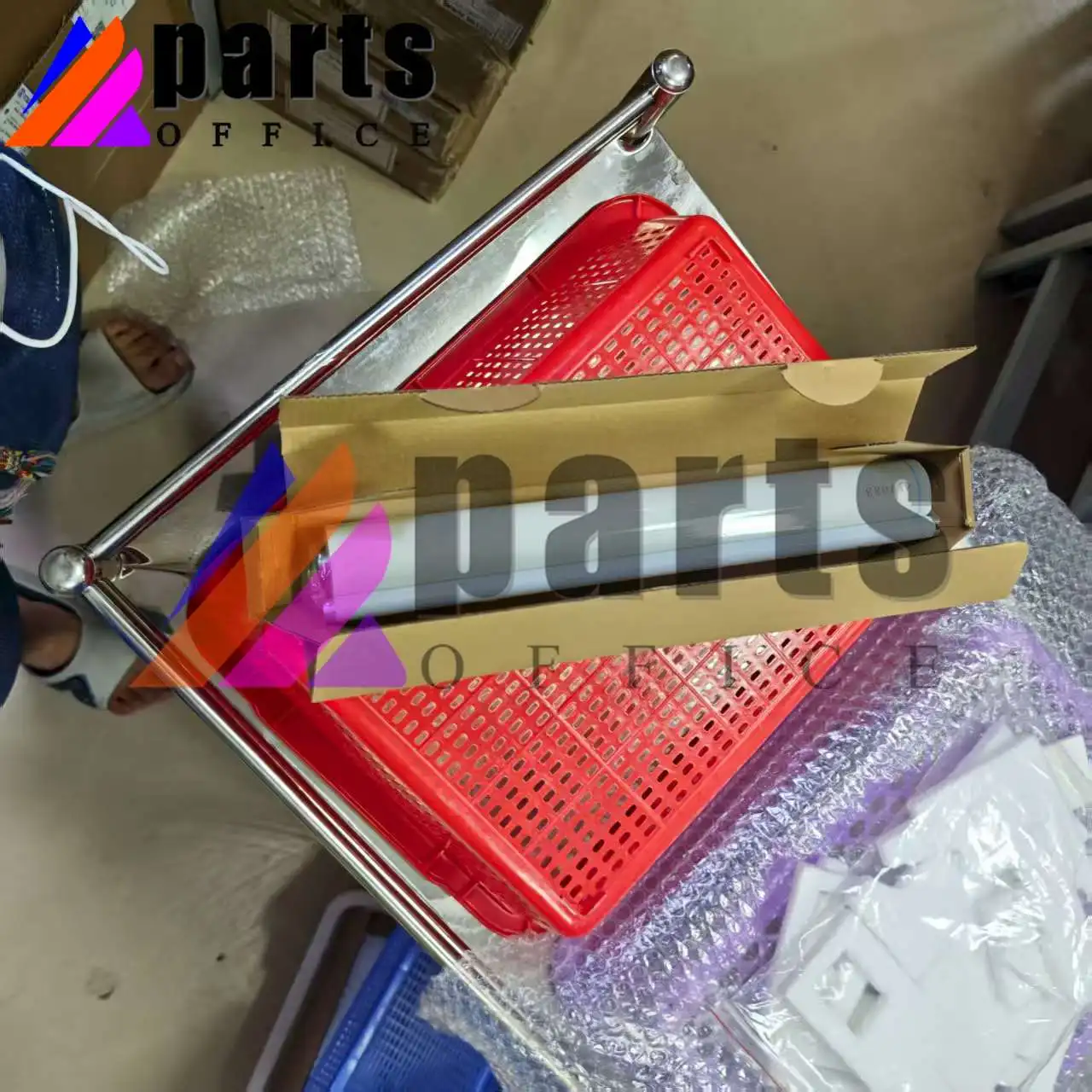 2pcs IR5000 fuser cleaning web roller compatible for Canon IR7105 IR6000 IR7086 IR7095 IR6075 IR6055 IR5570 IR8500 8070 6055 500
