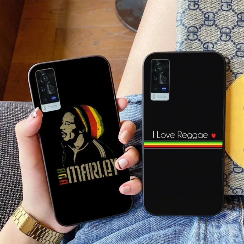 Reggae Marley Mobile Cell Phone Case for VIVO Y95 Y93 Y31 Y20 V19 V17 V15 Pro X60 NEX Black Soft Phone Cover Funda