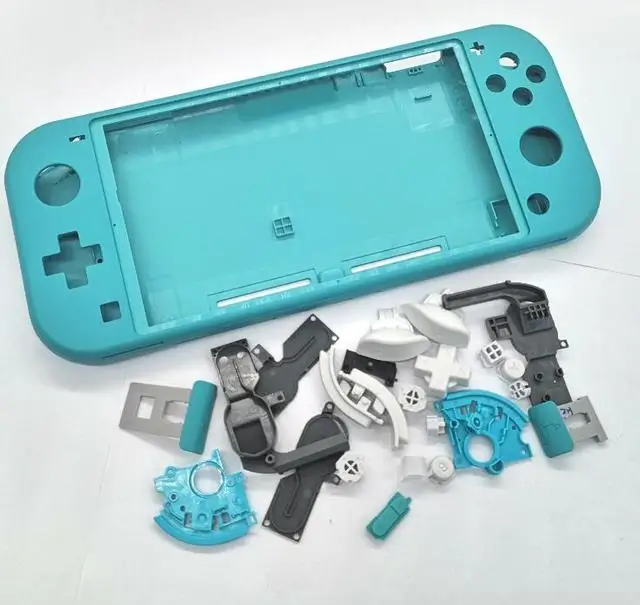 Oryginalna obudowa zamienna Górna dolna płyta czołowa do obudowy Switch Lite Obudowa konsoli do gier NS TOP