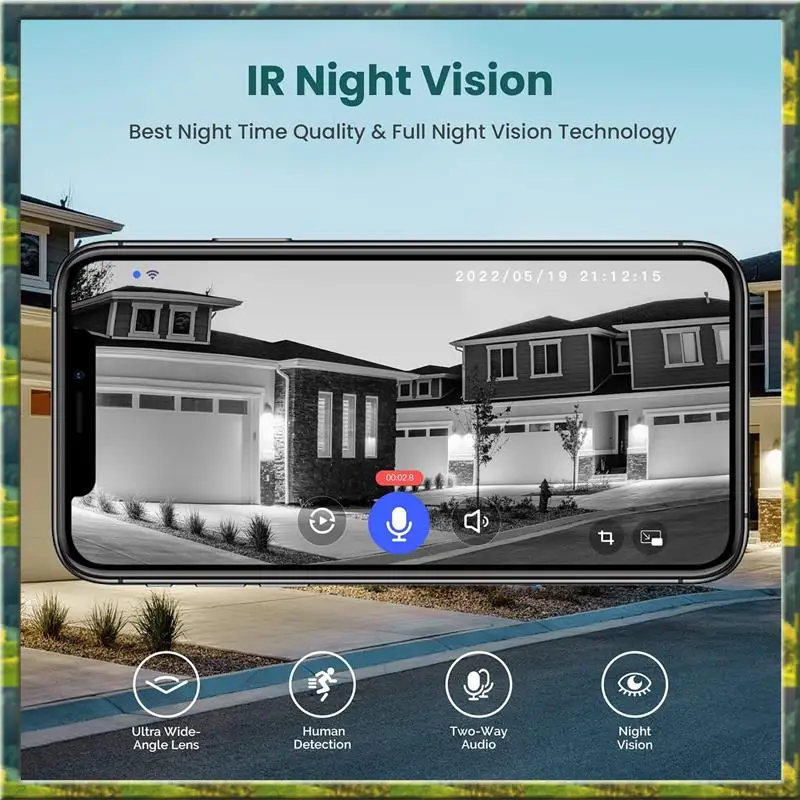 

ABGZ 4,3-дюймовый TUYA Wi-Fi ЖК-экран цифровой дверной звонок 1080P домофон ночного видения электронный глазок дверная камера просмотра черный