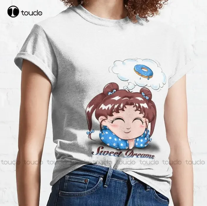 Sweet Dreams - Blue Edition Classic T-Shirt Golf Shirts For Men Funny Art Streetwear Cartoon Tee Fashion Tshirt Summer Xs-5Xl