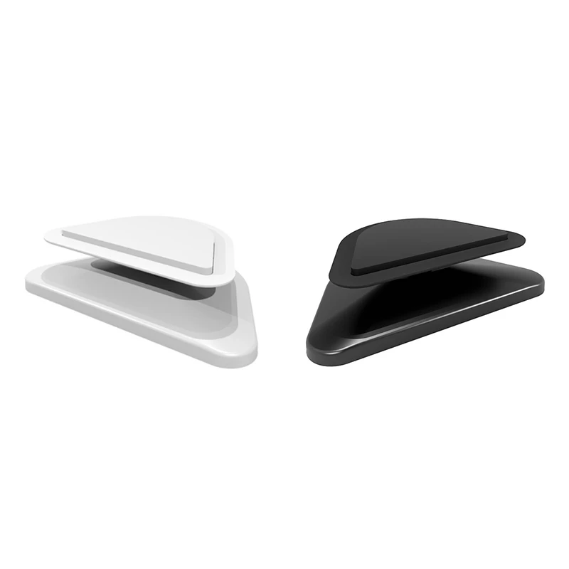 Suporte ajustável para peças Echo Show 5 (3a geração), suporte magnético de exibição inteligente, com base antiderrapante de 360 graus - branco