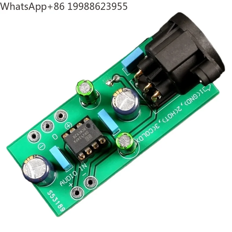 Nvarcher DRV134PA Single ended to balanced mono finished board