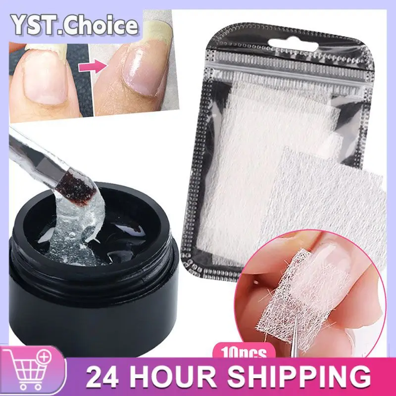 Cracked Nail Repair Extension Gel Nail Care Harmless To Nails Repair Broken Nails Suitable For UV Gel Nails Manicure Tools TSLM1