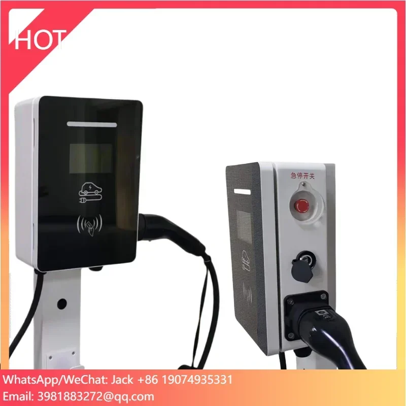 

7KW 32A Waterproof 11KW 3 Phase Wall Mounted Ev Car Charger Type 2 Electric Vehicle Charging Station 16A Home Ev Charging Pile