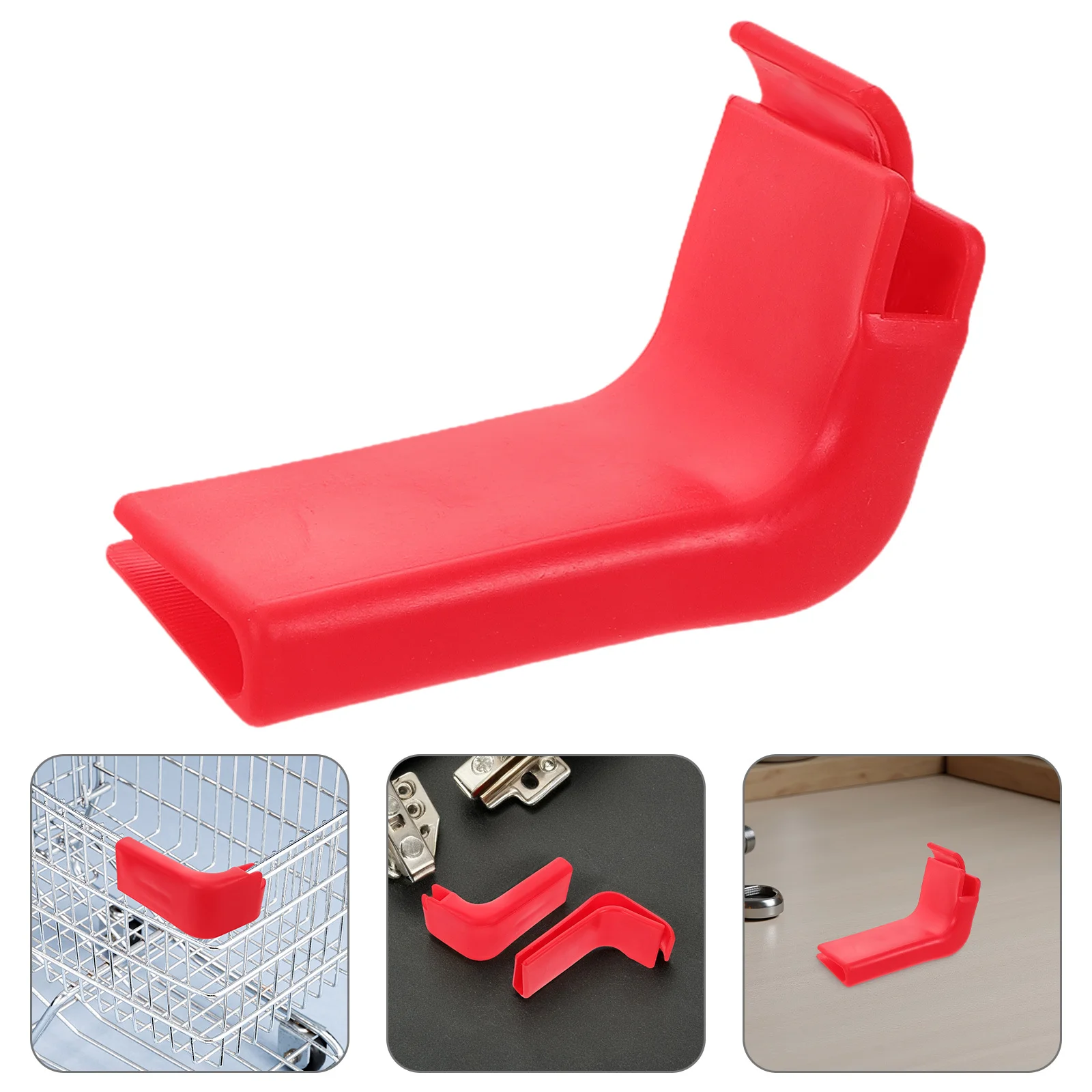

Shopping Cart Front Anti-Collision Bumper Plastic Edge Guard For Grocery Store Supermarket Safety Cart Front Frame Bumper
