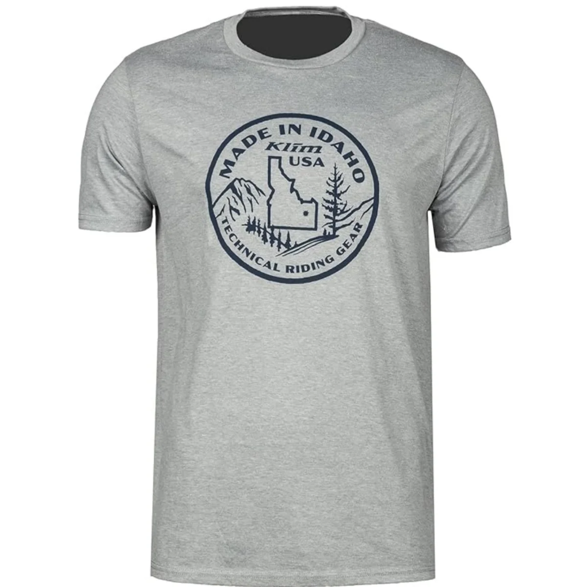 KLIM Men's T-Shirt Short Sleeve Graphic Printing High-end Luxury Unisex Style Both of Men and Women