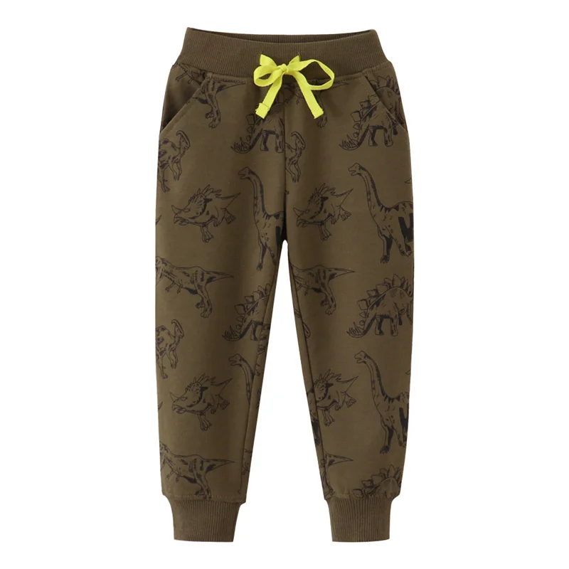 

Zeebread 2-7T Dinosaurs Print Baby Boys Sweatpants Drawstring Hot Selling Children's Trousers Autumn Spring Kids Pants