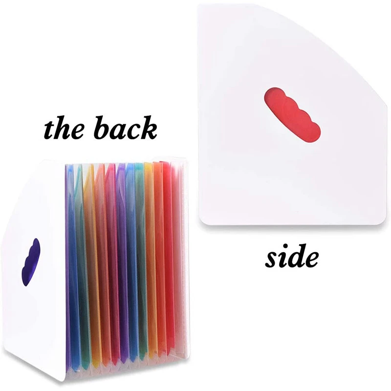 Горячая TTKK 4X расширяющаяся папка для файлов, стоячая вертикальная папка для файлов формата А4, органайзер для журналов, настольная корзина с 13 карманами, держатель для файлов