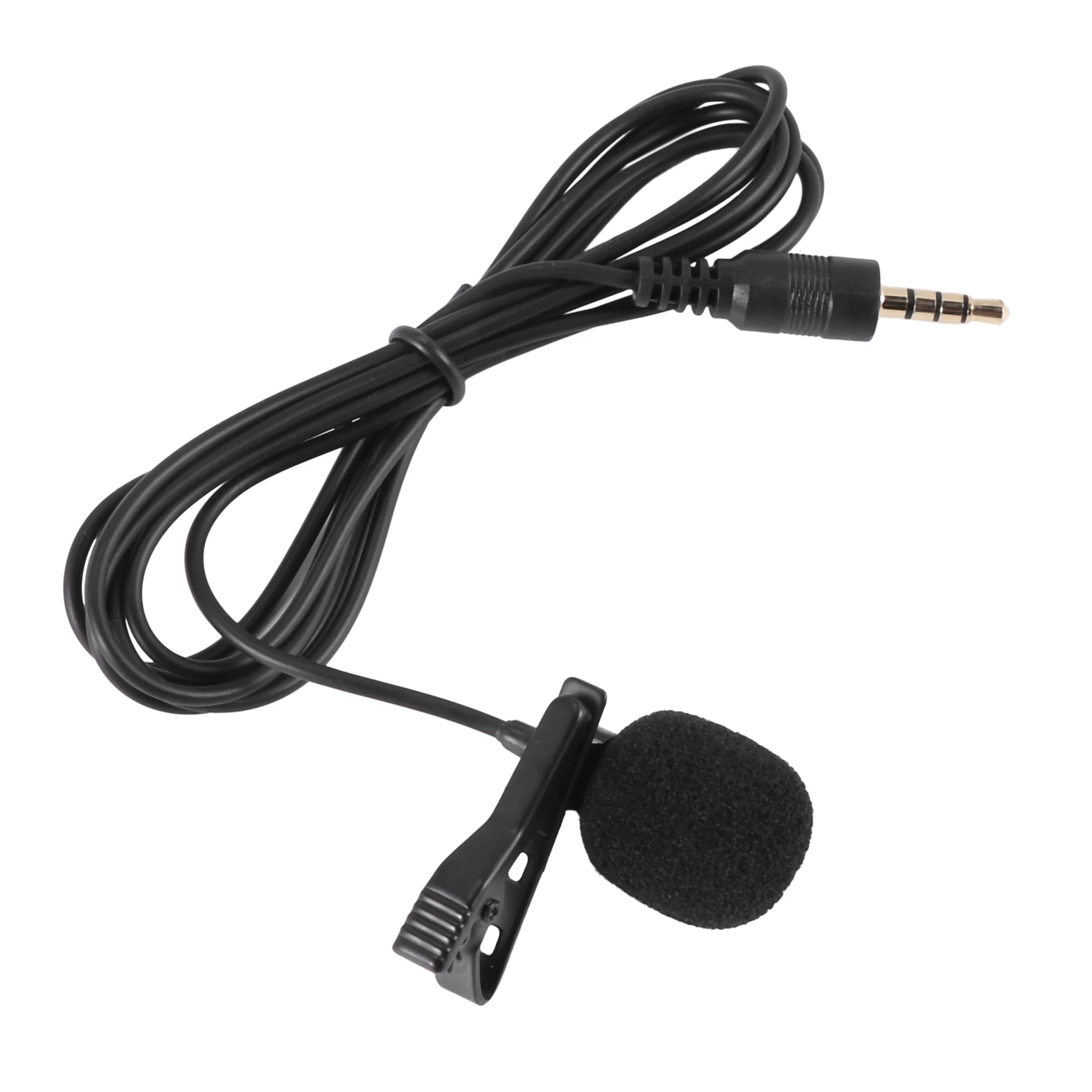 3.5 mm Computer Clip-on Mini Microphone