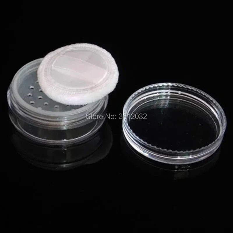 500 個 20 グラム化粧品パウダージャー、シフターメッシュパウダー容量、空のボックスジャーコンテナメイクアップパウダーパッキングボトル