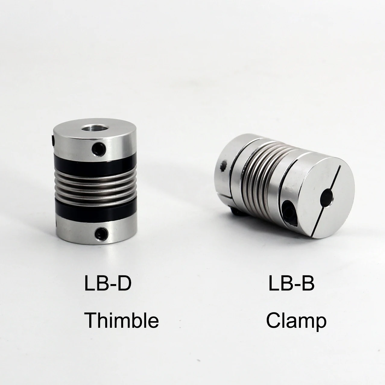 D32 Bellows Coupling Aluminum Alloy Encoder Step Servo Motor Screw Spring Elastic Flexible Coupling
