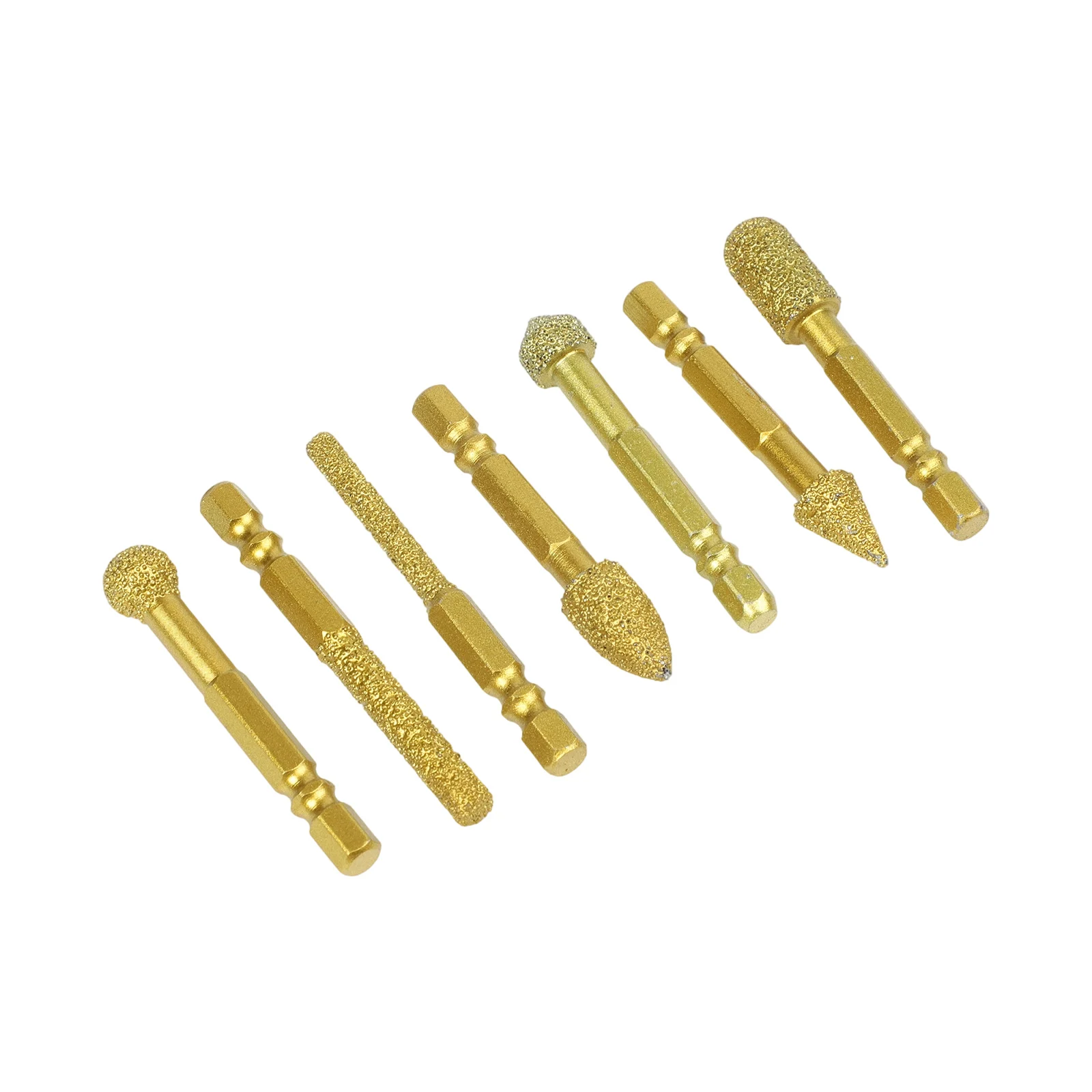 

DIY Grinding Bit Diamond Grinding Burr Compact Dimensions Easy To Handle Multi-functional Application 60mm Length about