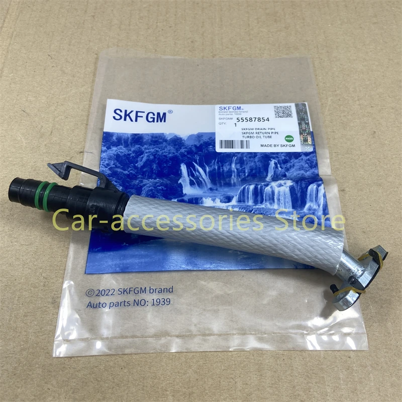 

~~Engine Turbo Oil Return Pipe Tube 55587854- for Chevy Cruze Sonic Trax Buick Encore 1.4L, Oil Return Hose Line