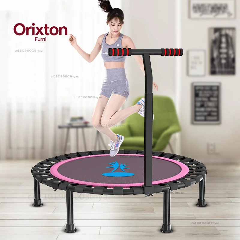 Trampoline for Home Use, Children's Indoor Jumping Bed, Home Exercise Trampoline, Adult Bouncing Bed, Fitness Trampoline