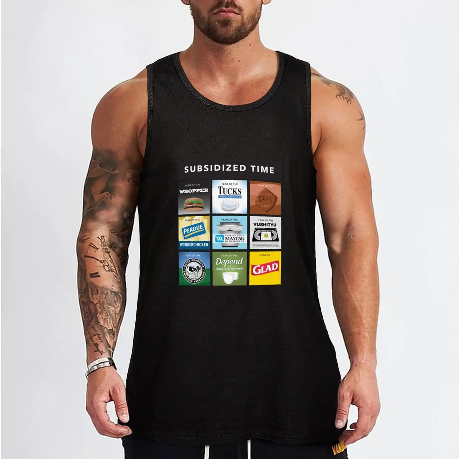 Subsidized Time - Infinite Jest Tank Top men clothes tops