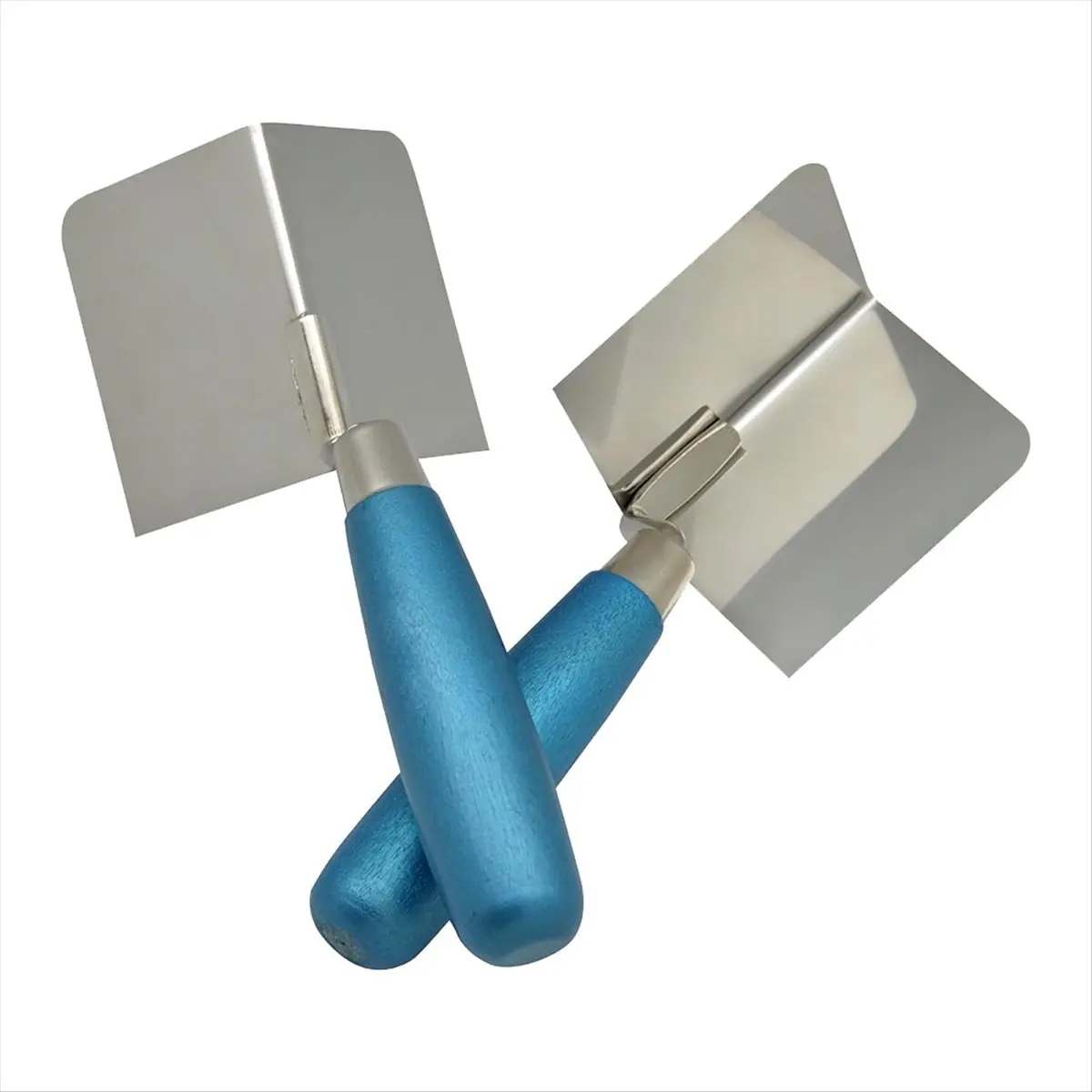 A20I 2 PC Corner Tool Set,Inside Corner Knife & Outside Corner Knife with Soft Grip Handle,Plastering Bricklaying Corner