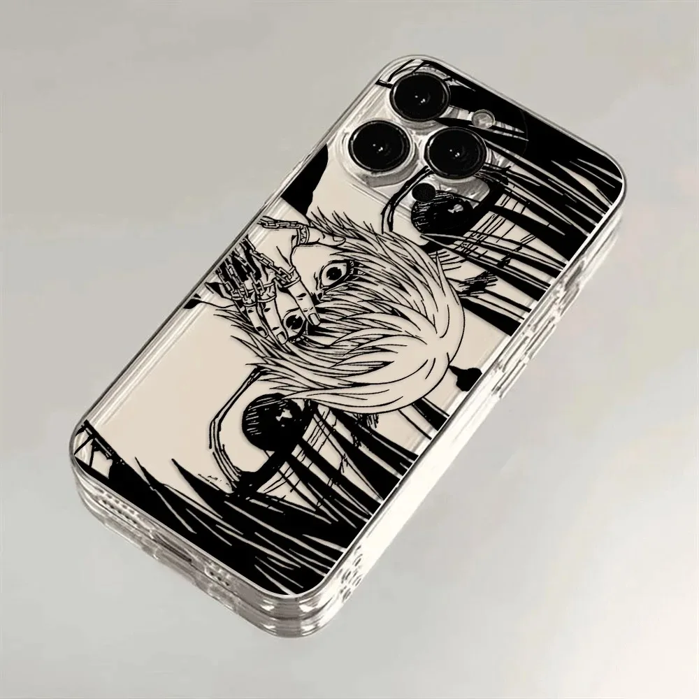 Black HUNTER×HUNTER Hot Anime Phone Case for Samsung Galaxy S26 S25 S24 S23 S22 S21 S20 Note20 FE Ultra Edge Plus 4G 5G Soft view 2
