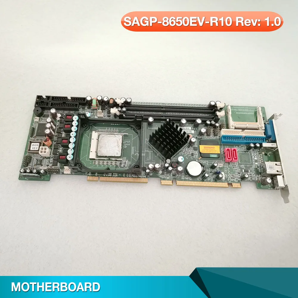 SAGP-8650EV-R10 Rev: 1.0 Original disassembly Industrial Computer Motherboard