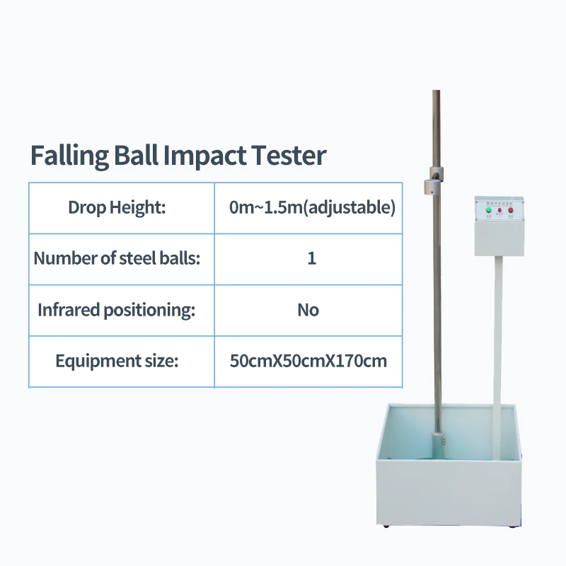 Ball Drop Impact Testing Machine Ball Impact Tester Drop Ball Impact Test Equipment