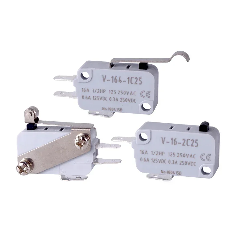 5PCS V16 Touch of Inching Contact of Microswitch RV-166-1C25 V-166-1C16 161 162 163 V-165 164