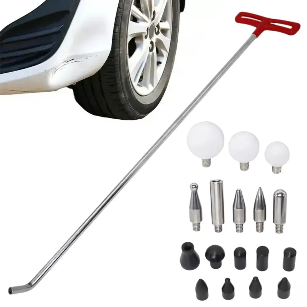 Car Dent Removal Rods Kit Auto Body Paintless Dent Puller Repairing Tools For Car Supplies Repair Tool Accessories 2025