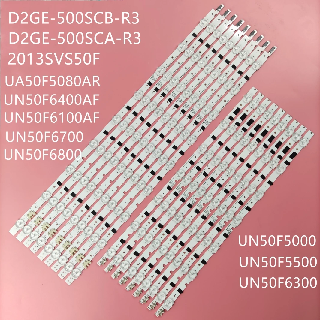 Tira de retroiluminação LED para 2013svs50f, UE50f5000, UE50F5030, UE50F6200, UE50F6350, UE50F6400, UE50F6410, UE50F6500, UE50F6510, UE50F6670