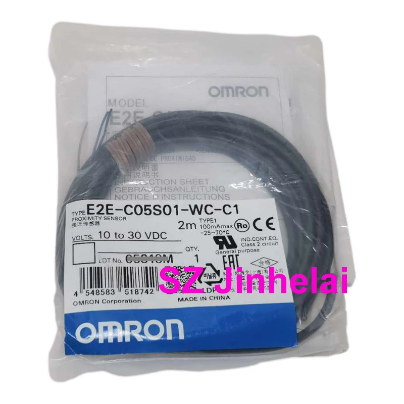 New Original Omron 2M Switches E2E-C03SR8-WC-C1 C03SR8-WC-B1 C03SR8-WC-B2 E2E-C05S01-WC-C1 S05N03-WC-B1 E2E-S05N03-WC-C1