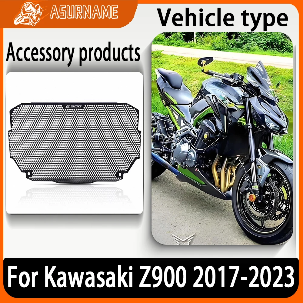 

For Kawasaki Z900 Z 900 2017-2023 Motorcycle Radiator Guard Grille Cover Protector Protective Grill Accessories