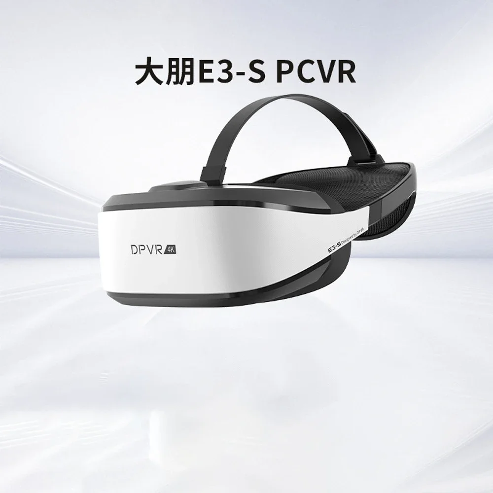 DPVR E3-S PCVR Headset VR Glasses Game Equipment 3D Panoramic Private Cinema Virtual Reality High Definition  High Contrast Gift