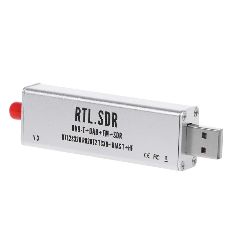 0.1Mhz-1.7Ghz Rtl-Sdr V3 Rtl2832U 1Ppm Tcxo Hf Biast Sma Software Radio definita