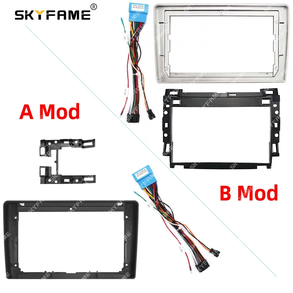 

SKYFAME Car Frame Fascia Adapter Android Radio Dash Fitting Panel Kit For Wuling Baojun 630