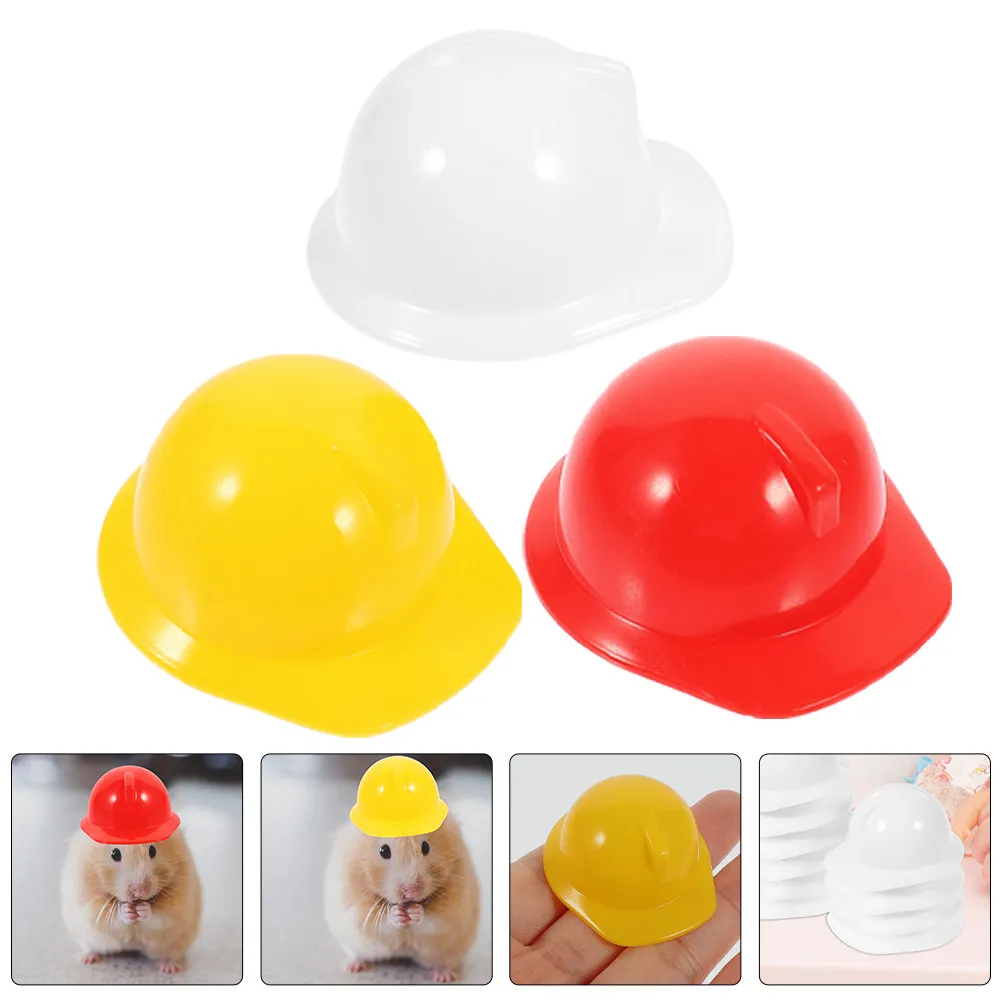 

30Pcs Mini Plastic Safety Sturdy Wear-Resistant Mini for Dollhouse DIY Party Decoration Chicken Bird Pet Cap Cake