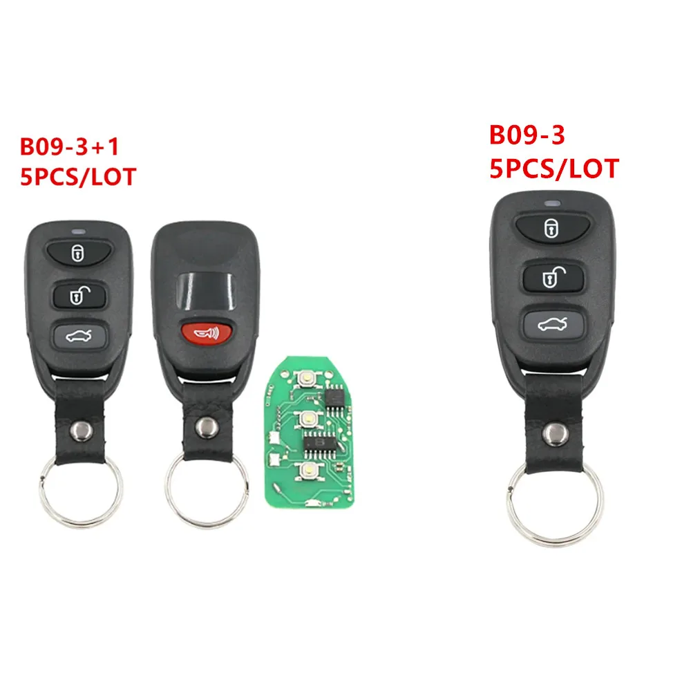 5pcs/lot KEYDIY KD B09-3 B09-4 Universal B Series Remote for KD900/KD-X2/URG200/KD200 Key Programmer for Kia/hyundai key