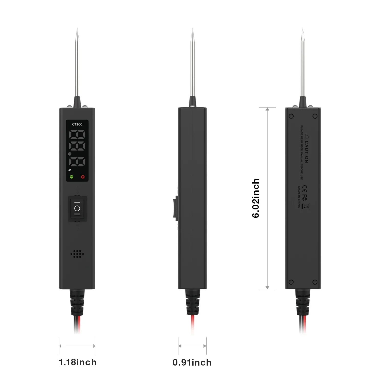 CT100 Automotive Circuit Tester  for all 0-80V vehicle electrical systems