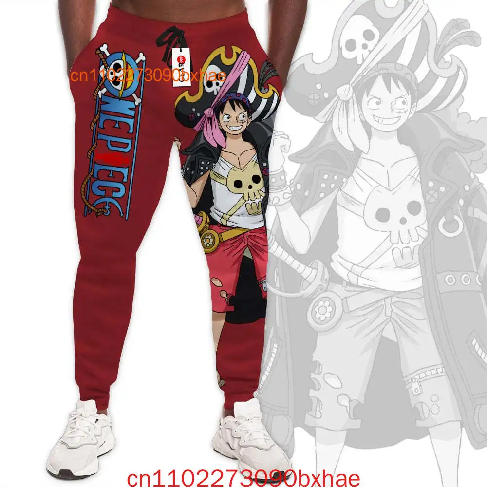 

Хэллоуин Обезьяна Д. Луффи Джоггеры Брюки для бега Косплей Костюм с 3D принтом Спортивная мода Y2K Мужские спортивные брюки