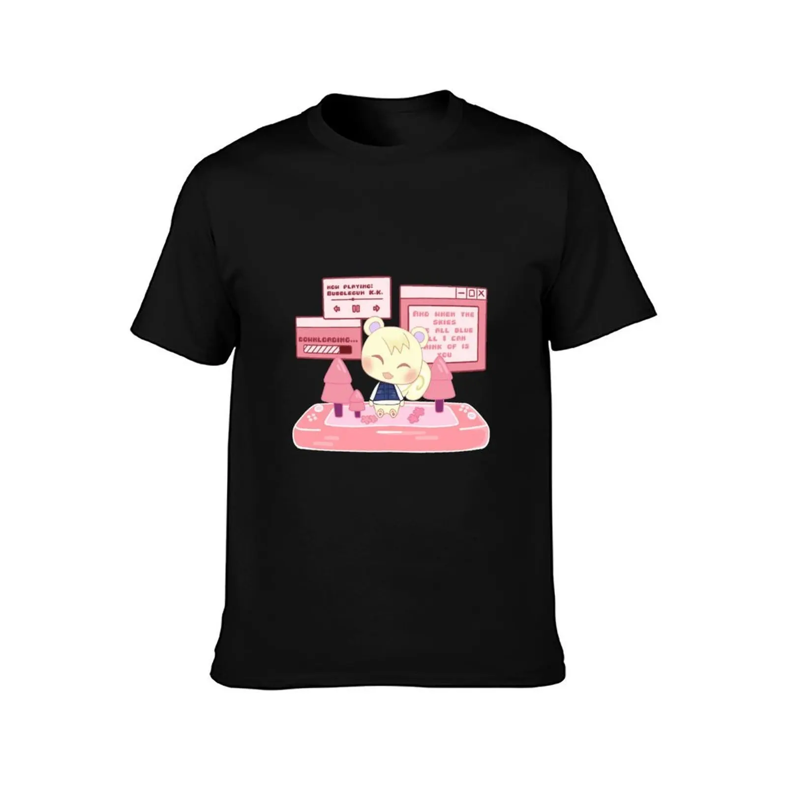 Bubblegum K.K. By Marshal T-Shirt Breathable Sportswear for Men T-Shirt