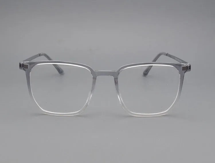Transparente Brille Magnet Sonnenbrille Clip gespiegelt Magnet clip auf Brille rosa Rezept Myopie Brille Rahmen lila – Detail 19