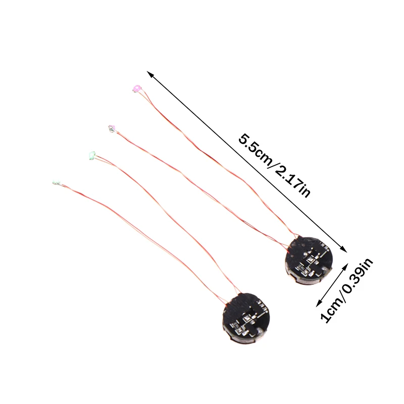 Wired 5CM Magnetische Steuerung Lampe Led Magnetron Licht Modell Mit Magnet Batterie DIY Auto Spielzeug Beleuchtung Diorama Materialien roboter