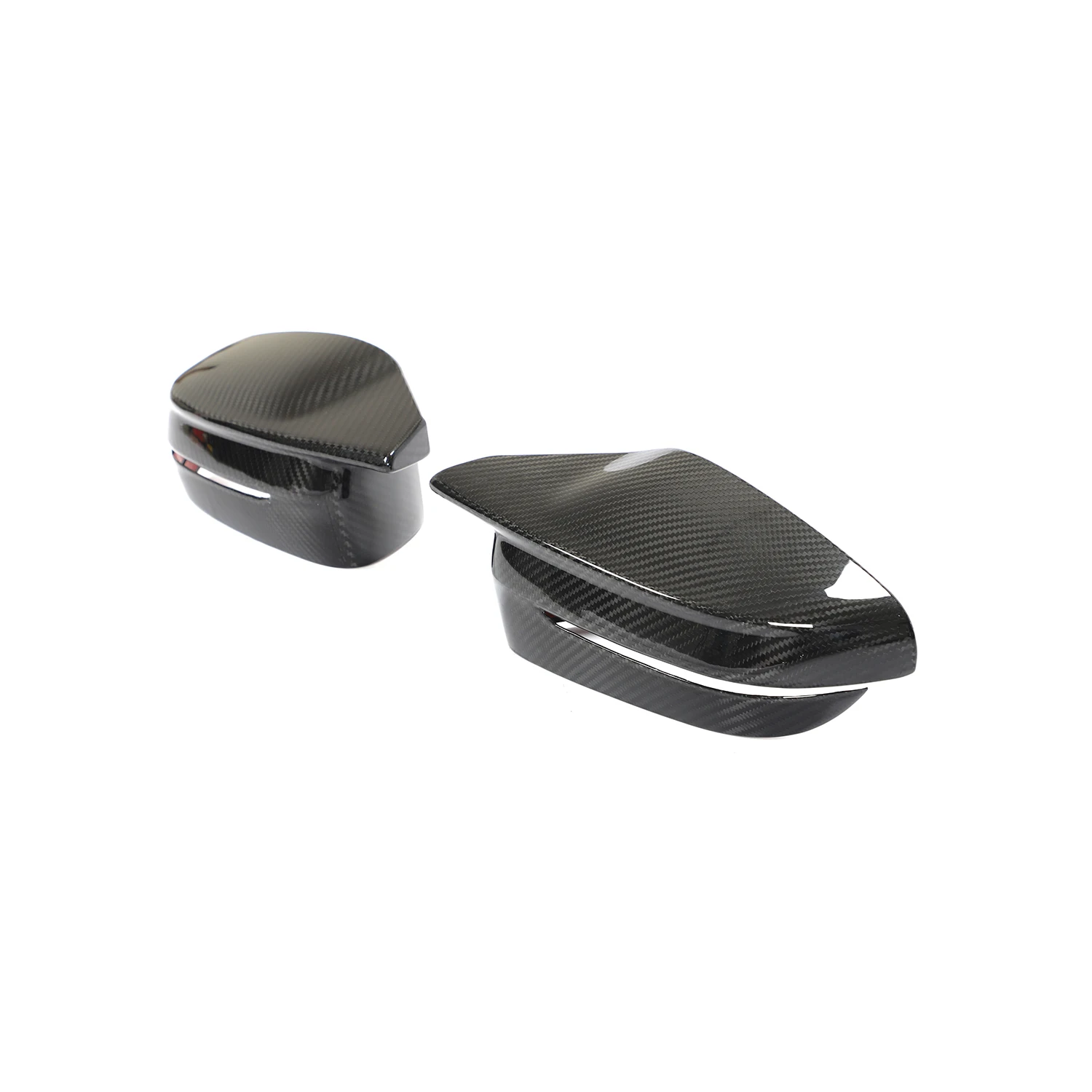 

Dry Carbon Rear View Mirror Covers For BMW 3 4 Series G80 M3 G83 M4 2021 2022 Car Side Mirror Caps Covers Shell ABS LHD