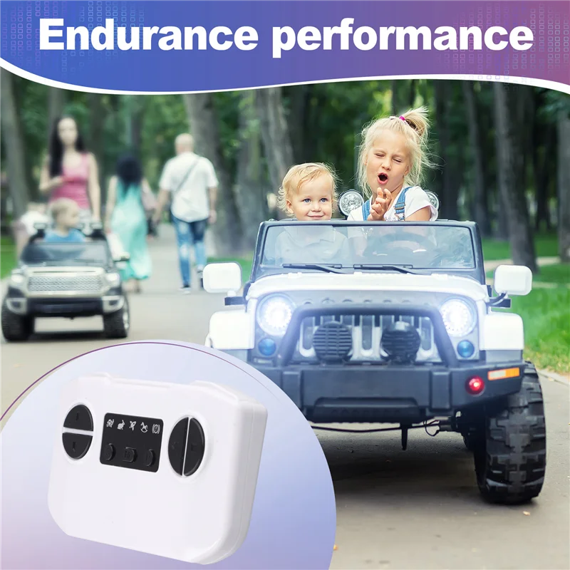 ABWE-control remoto de coche eléctrico para niños, vehículos eléctricos, piezas de repuesto de coche eléctrico para niños