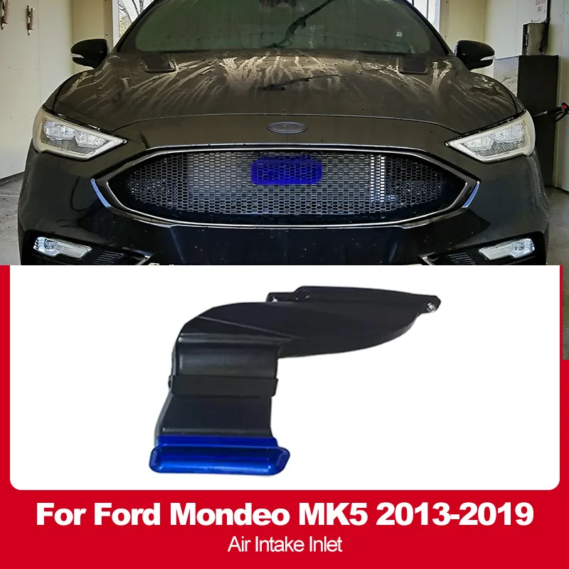 

Для Ford Mondeo Fusion MK5 седан 2013-2019 большой рот воздухозаборник Tuyere впускной ABS запасные части автоаксессуары