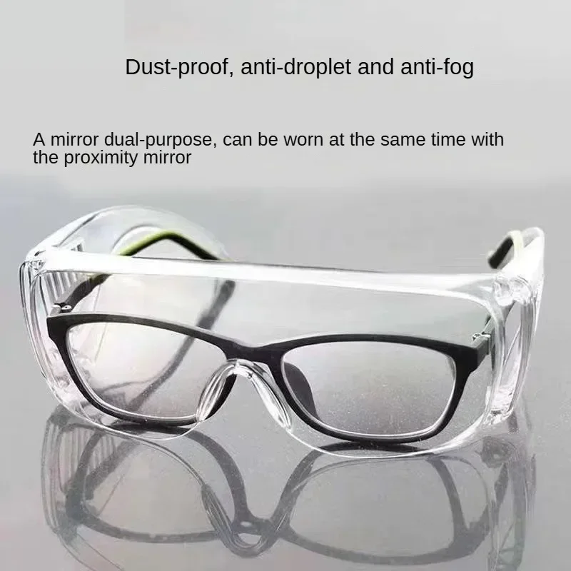 

Blinds Goggles Splashproof Industrial Impact Resistant Anti-fog Waterproof Beads Riding Safety Goggles Safety Protection