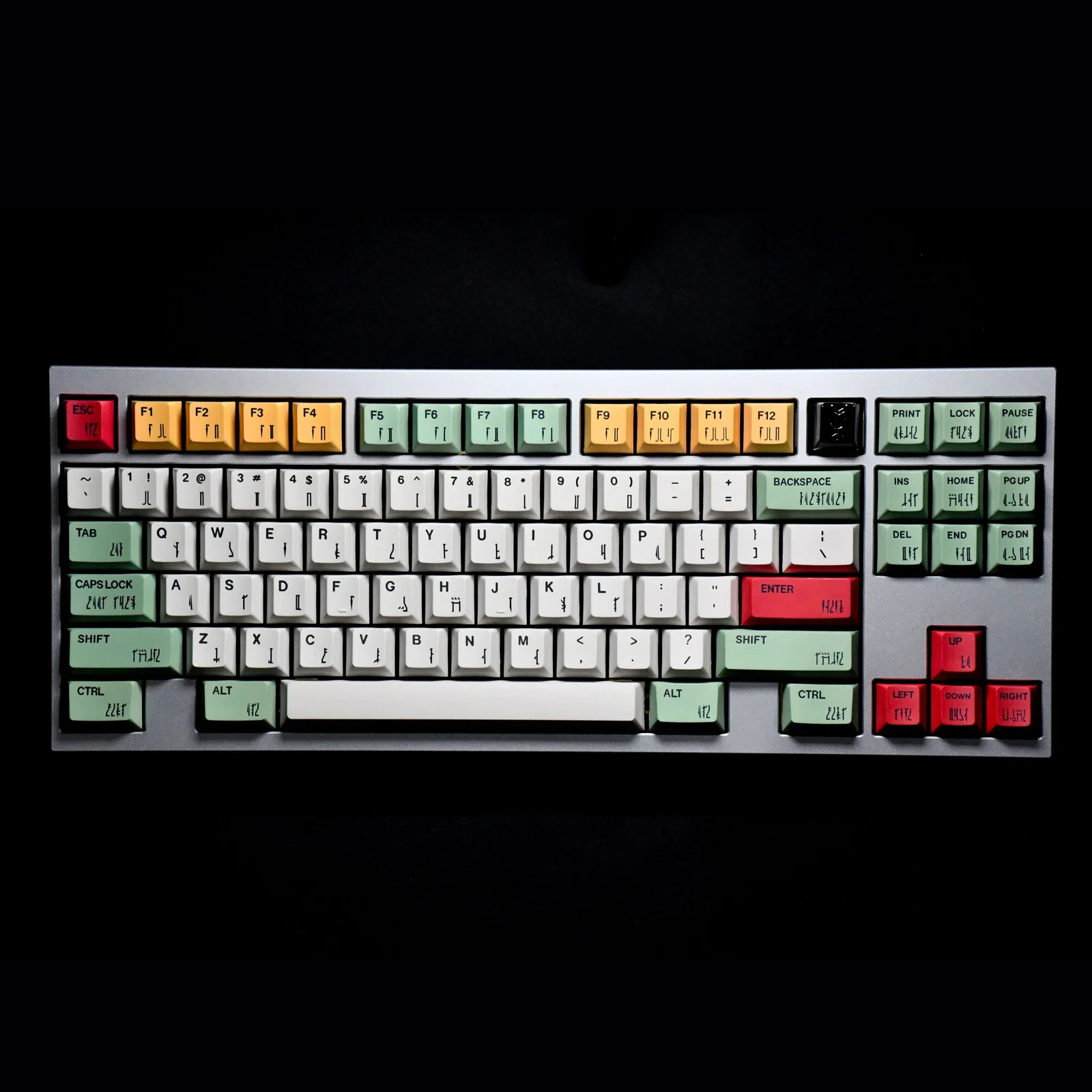 GMK-Tapa de tecla BOBA FETT PBT, accesorio con 167 teclas, perfil de cereza, DYE-SUB personalizado, GMK Star Wars