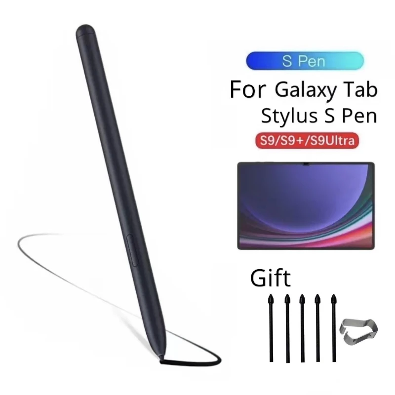 For Samsung Tab S9 FE S9+ S9 Ultra Pen Replacement Pen Stylus Screen Tablet Sensitive Pen No Bluetooth