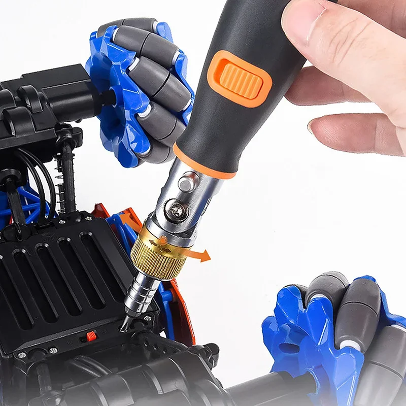 Ratchet Screwdriver Set 10 In 1 Multi-Angle Screwdriver Professional Portable Hardware Hand Tools 190*30mm Ratchet Screwdriver