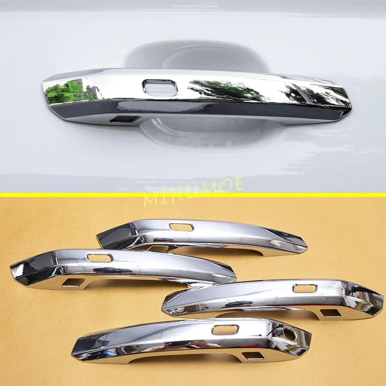 

For 2016-2024 Audi A4 B9 A5 F5 Q5 FY SQ5 LHD Chrome Car Exterior Door Handle Cover Cap Trim Accessories 4Pcs