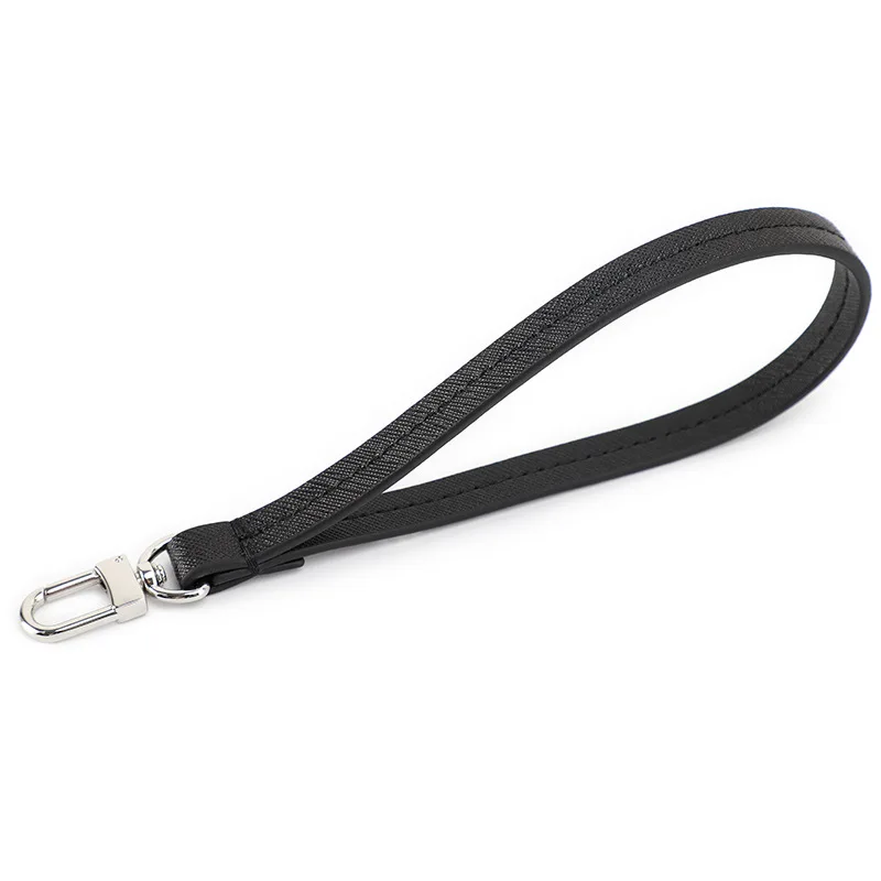 20cm 1.2cm Wrist Bag Strap Handle Fashion Leather Women Girl Purse Bag Belt Clutch Bag Strap Black Replacement Correa Bolso Mano