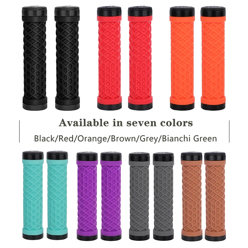 MTB Silicone Grips ODI Grips Soft Silicone Mountain Bike Handlebar Grip Shockproof Non Slip MTB Handle Cuffs Bicycle Accessories