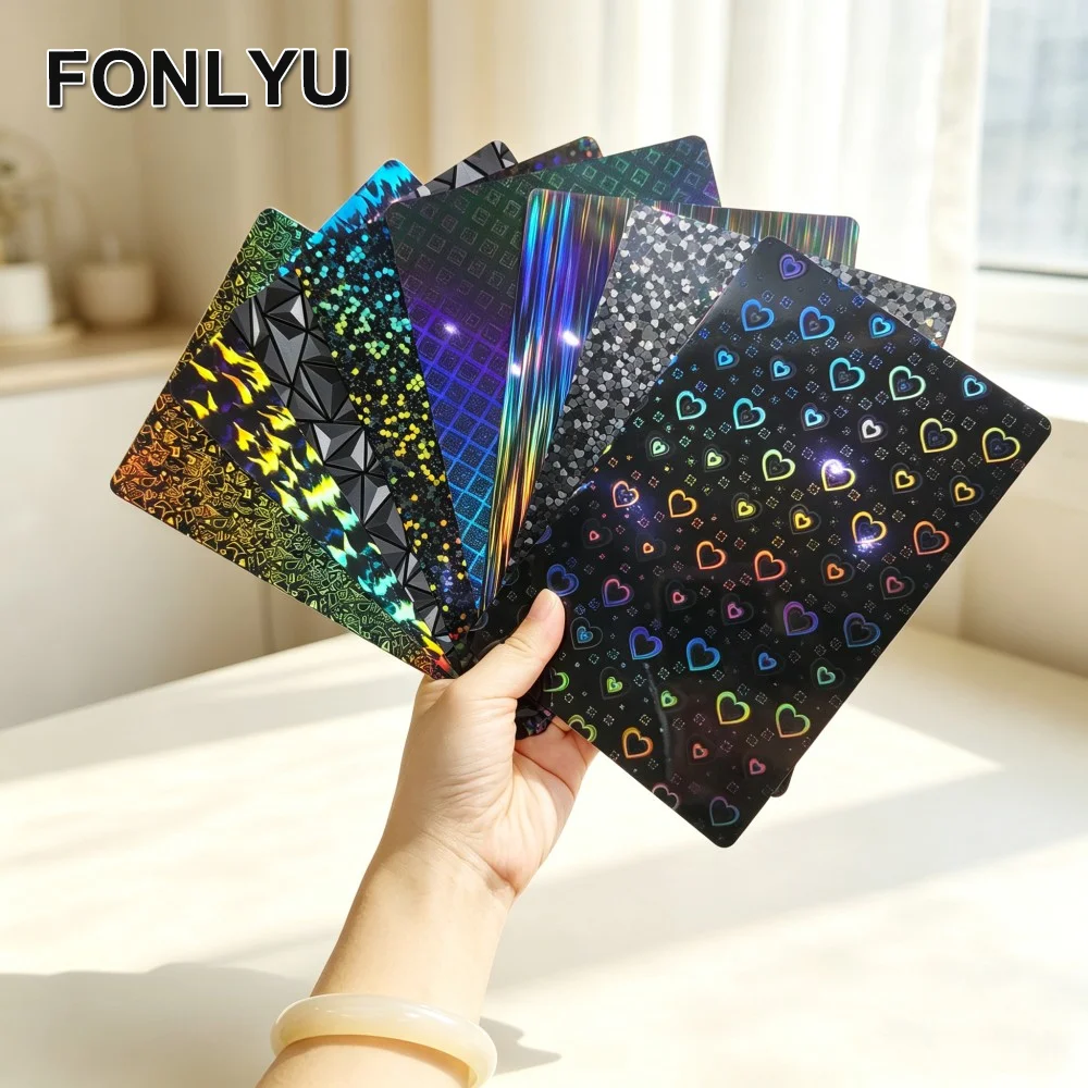 FONLYU 50pcs 4D Laser Transparent TPU Hydrogel Film Screen Protector for Cutting Machine Phone Front Back Protective Sheets